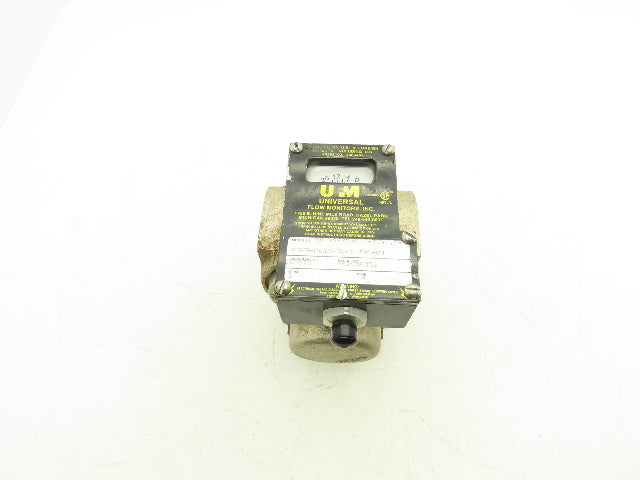 UFM Flow MM-NSF20GM-4-32V1.0-M3WR-PC4M-DC-C-Z86-8U Flow Monitor 1/2"NPT 20 GPM