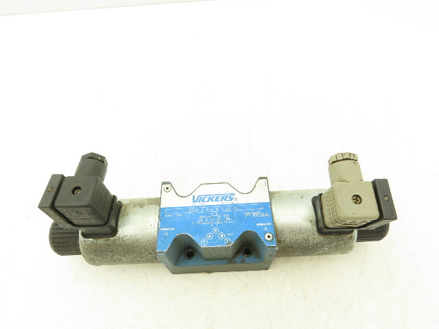 Vickers DG4V 5 6CJ M U H6 20 Hydraulic Directional Dual Solenoid Valve 24VDC