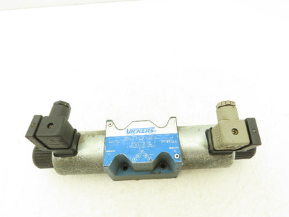 Vickers DG4V 5 6CJ M U H6 20 Hydraulic Directional Dual Solenoid Valve 24VDC