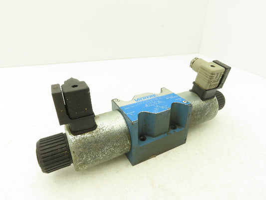 Vickers DG4V 5 6CJ M U H6 20 Hydraulic Directional Dual Solenoid Valve 24VDC