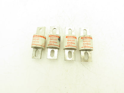 Gould Modicon A70Q300 Amp Trap Fuse Fast Acting 70A 700VAC Blade Mt Lot Of 4