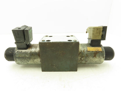 Vickers DG4V 5 521CJ M U H6 20 Hydraulic Directional Dual Solenoid Valve 24VDC