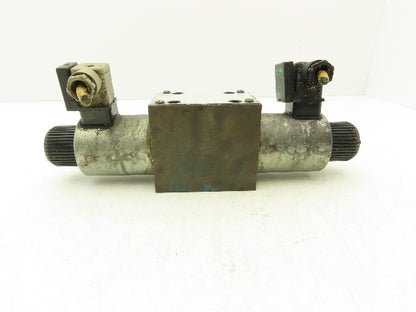 Vickers DG4V 5 521CJ M U H6 20 Hydraulic Directional Dual Solenoid Valve 24VDC