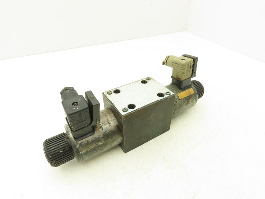 Vickers DG4V 5 521CJ M U H6 20 Hydraulic Directional Dual Solenoid Valve 24VDC