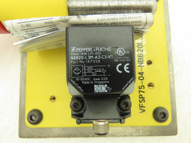 Pepperl+Fuchs VFSP75-04-NBB20L3MA2C3V1HR Safety Switch Pin Sensor Assembly