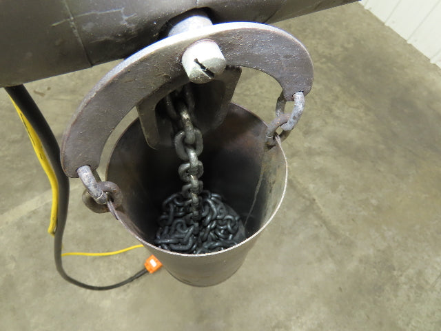 CM Lodestar C 1/4 Ton Electric Chain Hoist 32 FPM 8' Travel 5' Pendant 120 Volt