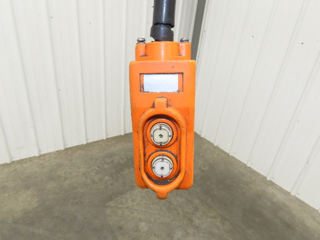 CM Lodestar C 1/4 Ton Electric Chain Hoist 32 FPM 8' Travel 5' Pendant 120 Volt