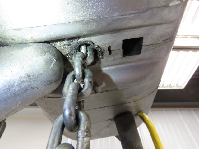 CM Lodestar C 1/4 Ton Electric Chain Hoist 32 FPM 8' Travel 5' Pendant 120 Volt