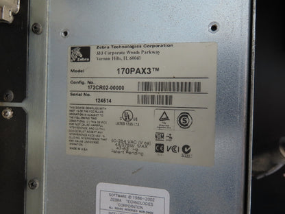 Diagraph PA/5000LT Label Printer Applicator Zebra Barcode Handheld Interface
