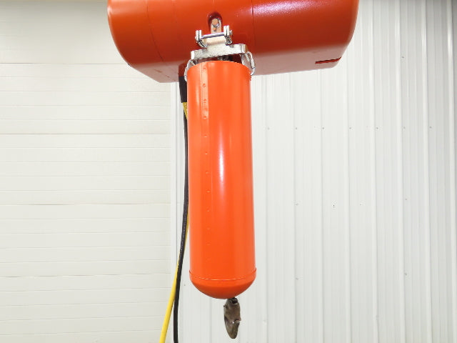 CM Lodestar L 1 Ton Electric Chain Hoist 16 FPM 15' Lift 230/460 Volt 3PH