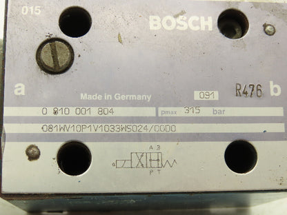 Bosch 081WV10P1V1033WS024/00D0 Directional Solenoid Valve 24VDC 0810001804