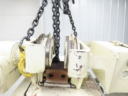 Coffing EC.6016.4 3 Ton Electric Chain Hoist 16/4 FPM 13'Lift Power Trolley 460V