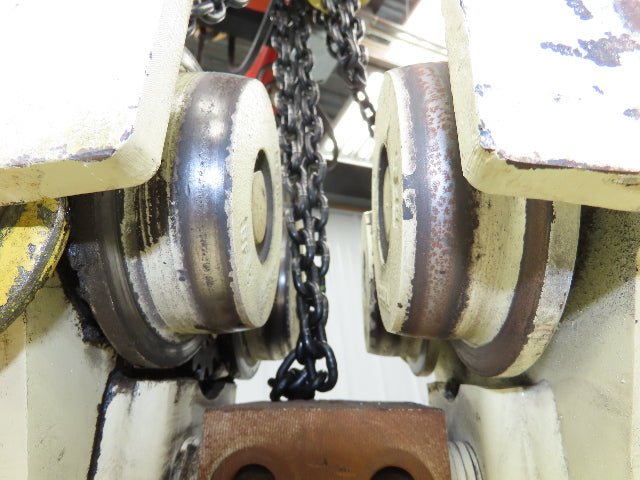 Coffing EC.6016.4 3 Ton Electric Chain Hoist 16/4 FPM 13'Lift Power Trolley 460V