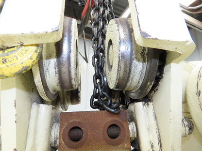 Coffing EC.6016.4 3 Ton Electric Chain Hoist 16/4 FPM 13'Lift Power Trolley 460V