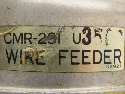 Yaskawa Electric CMR-231 U Welder Wire Motor Feeder 24VDC *READ*