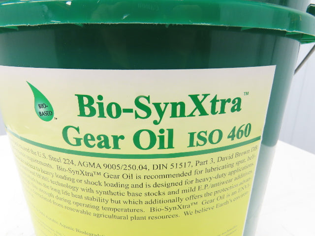 Bio-SynXtra ISO 460 Biosynthetic-Blend Industrial Gear Oil 5 Gal Pail