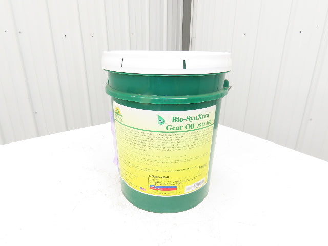 Bio-SynXtra ISO 460 Biosynthetic-Blend Industrial Gear Oil 5 Gal Pail