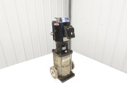 Ebara 40VDP261.5 Vertical Coolant Pump 100L/min 1.5kw 460V 1.5"Flanged Stainless