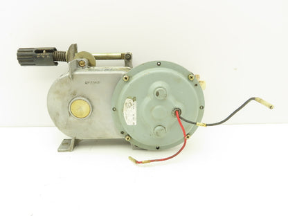 Yaskawa Electric PMEE-12CBB Welder Wire Motor Feeder 24VDC 3/64 Rollers