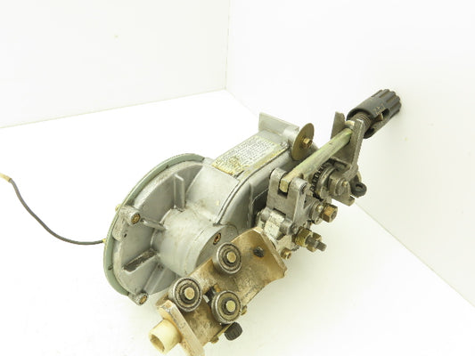 Yaskawa Electric PMEE-12CBB Welder Wire Motor Feeder 24VDC 3/64 Rollers