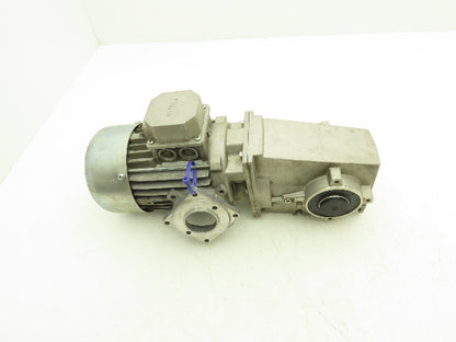Lenze Rexroth Gearmotor Speed Reducer 23:1 Ratio .45kW 480V 74RPM 1" Hex Shaft