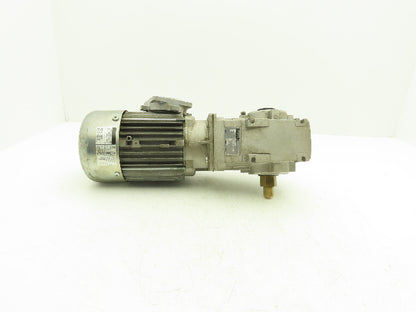 Lenze Rexroth Gearmotor Speed Reducer 23:1 Ratio .45kW 480V 74RPM 1" Hex Shaft