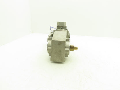 Lenze Rexroth Gearmotor Speed Reducer 23:1 Ratio .45kW 480V 74RPM 1" Hex Shaft
