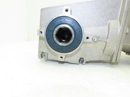 Lenze Rexroth Gearmotor Speed Reducer 23:1 Ratio .45kW 480V 74RPM 1" Hex Shaft