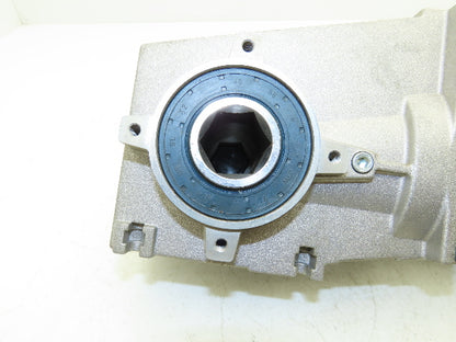 Lenze Rexroth Gearmotor Speed Reducer 23:1 Ratio .45kW 480V 74RPM 1" Hex Shaft