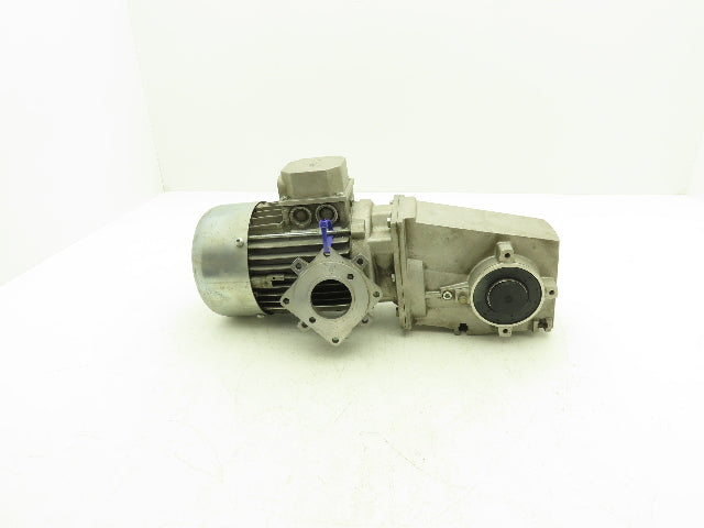 Lenze Rexroth Gearmotor Speed Reducer 23:1 Ratio .45kW 480V 74RPM 1" Hex Shaft