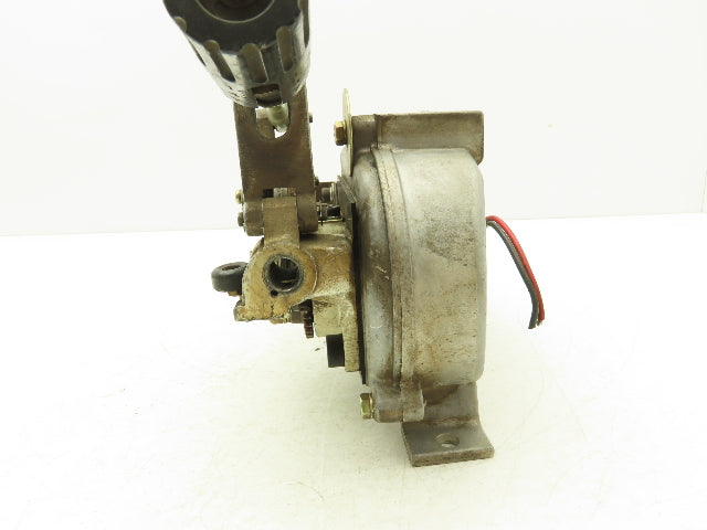Yaskawa Electric PMEE-12CBB Welder Wire Motor Feeder 24VDC Size 1.0 Rollers