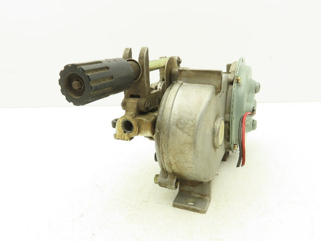 Yaskawa Electric PMEE-12CBB Welder Wire Motor Feeder 24VDC Size 1.0 Rollers