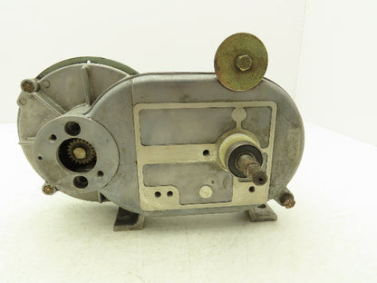 Yaskawa Electric PMEE-12CBB Welder Wire Motor Feeder 24VDC Motor & Gearbox Only