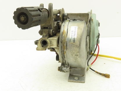 Yaskawa Electric PMEE-12CBB Welder Wire Motor Feeder 24V Size 1.0 Rollers *READ*