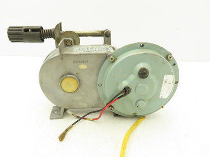 Yaskawa Electric PMEE-12CBB Welder Wire Motor Feeder 24V Size 1.0 Rollers *READ*