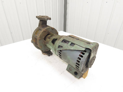 Taco 1615B2E256.9 Bronze Centrifugal Pump 3/4Hp 230/460V 3PH 1.5"Flanged Inline