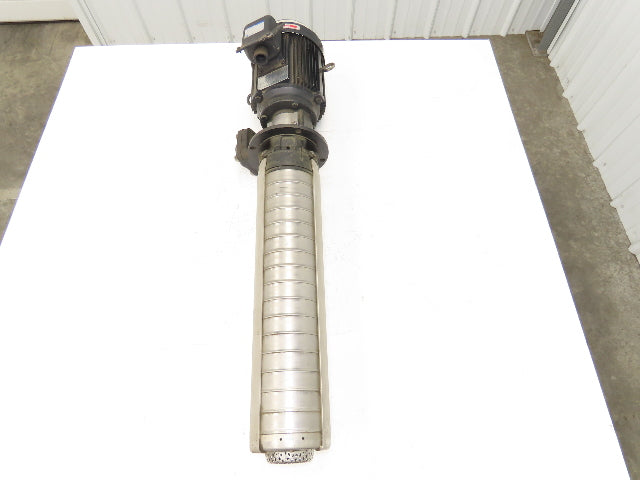 Ebara 40VTP3/16 62.2C Multi-Stage Immersion Coolant Pump 270L/min 2.2kw 460V 3PH