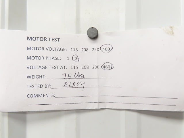 Ebara 40VTP3/16 62.2C Multi-Stage Immersion Coolant Pump 270L/min 2.2kw 460V 3PH