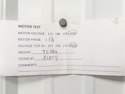 Ebara 40VTP3/16 62.2C Multi-Stage Immersion Coolant Pump 270L/min 2.2kw 460V 3PH