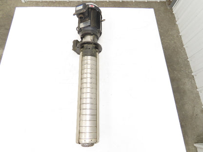 Ebara 40VTP3/16 62.2C Multi-Stage Immersion Coolant Pump 270L/min 2.2kw 460V 3PH