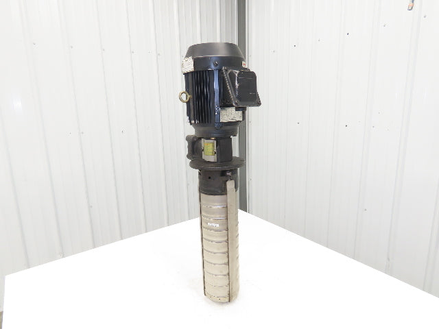 Ebara 50VTP2/9 62.2C Multi-Stage Immersion Coolant Pump 300L/min 2.2kw 460V 3PH