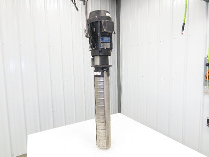 Ebara 40VTP4/20 63.7C Multi-Stage Immersion Coolant Pump 200L/min 3.7kw 460V 3PH