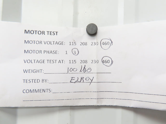Ebara 40VTP4/20 63.7C Multi-Stage Immersion Coolant Pump 200L/min 3.7kw 460V 3PH