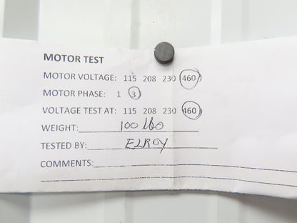 Ebara 40VTP4/20 63.7C Multi-Stage Immersion Coolant Pump 200L/min 3.7kw 460V 3PH
