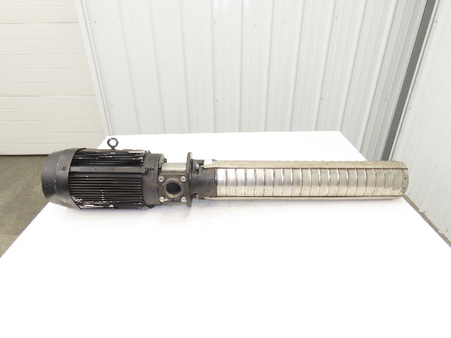 Ebara 40VTP4/20 63.7C Multi-Stage Immersion Coolant Pump 200L/min 3.7kw 460V 3PH