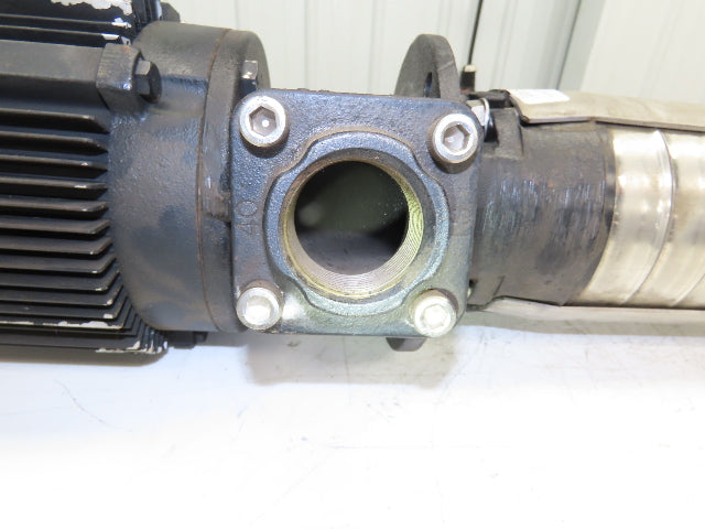 Ebara 40VTP4/20 63.7C Multi-Stage Immersion Coolant Pump 200L/min 3.7kw 460V 3PH