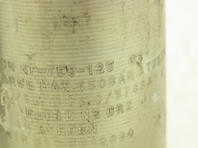 Hyson NP-750-125 HC & GS Nitrogen Gas Spring 4.92" Stroke 150 Bar Lot of 3