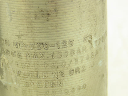 Hyson NP-750-125 HC & GS Nitrogen Gas Spring 4.92" Stroke 150 Bar Lot of 3