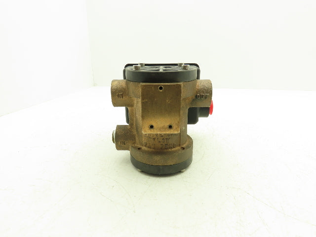 UFM WP2GLM-4U-A1WL-1.5D Flow Meter Monitor 1/2" NPT Port 2 GPM 3 Wire Switch