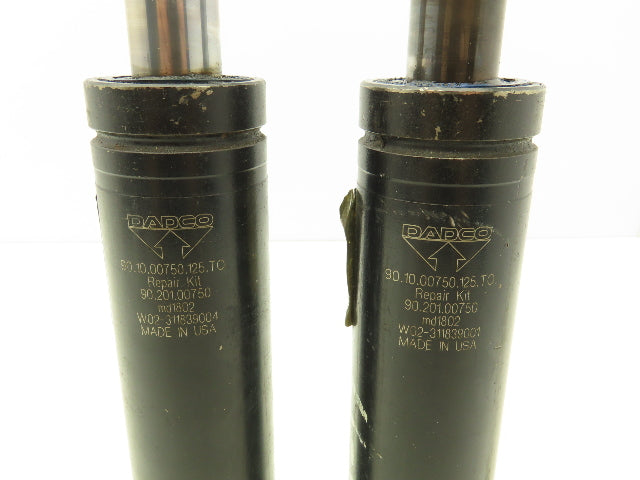 DADCO 90.10.00750.125.TO Nitrogen Gas Spring 125mm Stroke 150 Bar Lot of 2